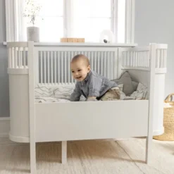 Sebra Meegroeibed Baby & Junior - Wooden Edition