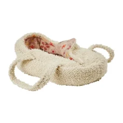 Smallstuff Poppen Reiswiegje Off White Bouclé