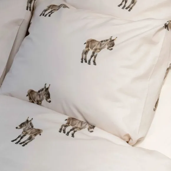 Snurk Dekbedovertrek - Donkeys - 200x200/220 cm - Inclusief 2 Kussenslopen