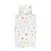 Snurk Dekbedovertrek - Popsicles - 140x200/220 cm - Wit