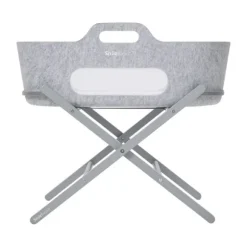 Snuz SnüzBaskit Moses Basket + Stand Set - Dove/Light Grey/Grey