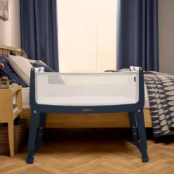 SnuzPod Studio Co-sleeper - London Navy