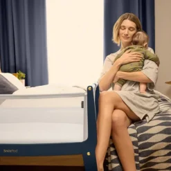 SnuzPod Studio Co-sleeper - London Navy