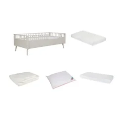 Sterre Peuterbed Pakketdeal - 70 x 150 cm - Oatmeal