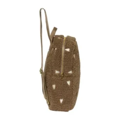 Studio Noos Teddy Hearts Mini Backpack - Brown