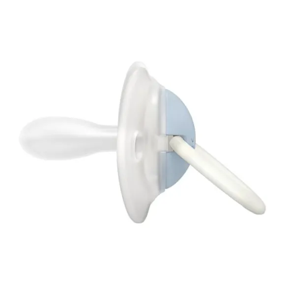 Suavinex Fopspeen - Wild & Free SX Pro - 0‑6Mnd - 2 Stuks - Silicone - Grijs Glow In The Dark