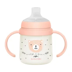 Suavinex Wild & Free Beker Met Handvaten - 150ml - 6Mnd+ - Blauw