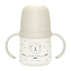 Suavinex Wild & Free Beker Met Handvaten - 150ml - 6Mnd+ - Blauw