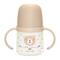 Suavinex Wild & Free Beker Met Handvaten - 150ml - 6Mnd+ - Blauw