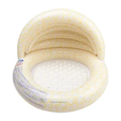 Swim Essentials Kinderzwembadje - Florish Yellow Canopy - Ø100 cm
