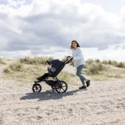 Thule Urban Glide 3 Kinderwagen 4-in-1 - Mid Blue | Thule Maple Autostoeltje - Mid Blue | Thule Alfi Isofix Base
