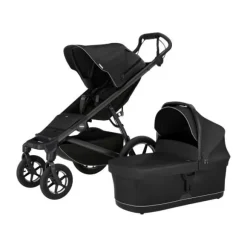 Thule Urban Glide 4 Kinderwagen 3-in-1 - Black | Thule Maple Autostoeltje - Black