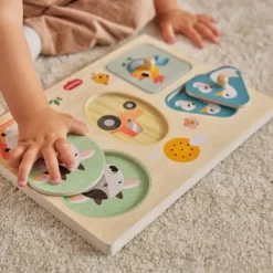 Tiny Love Farmers Funday Muziek Puzzel - Hout