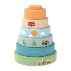 Tiny Love Farmers Funday Stapeltoren - Hout