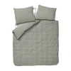 Town & Country Gingham Dekbedovertrek - 140 x 220 cm - Olive