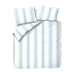 Town & Country Kinsley Dekbedovertrek - 140 x 220 cm - Blue