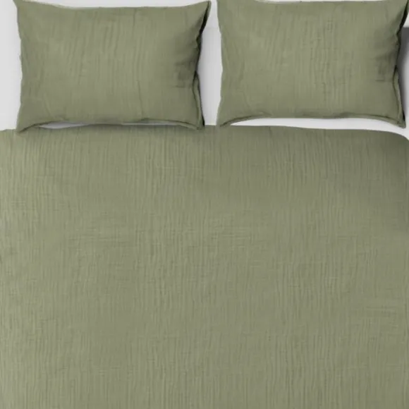 Town & Country Mousseline Dekbedovertrek - 200 x 220 cm - Zand