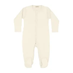 UAUA Basic Boxpakje Met Voetjes Crema 1-3 Mnd