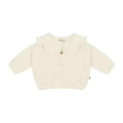 UAUA Bib Sweater - 3-6 Mnd - Crema