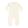 UAUA Kimono Met Voetjes Crema 3-6 Mnd