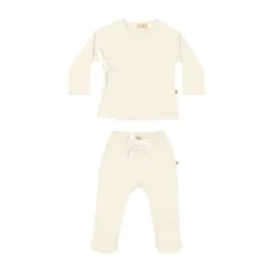 UAUA Kimono Set Met Voetjes Oceano 0-1 mnd