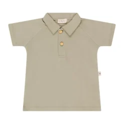 UAUA Polo T-Shirt Korte Mouwen - Newborn - Oceano