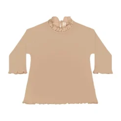 UAUA Ruffled T-Shirt Lange Mouwen - 3-6 Mnd - Rosado