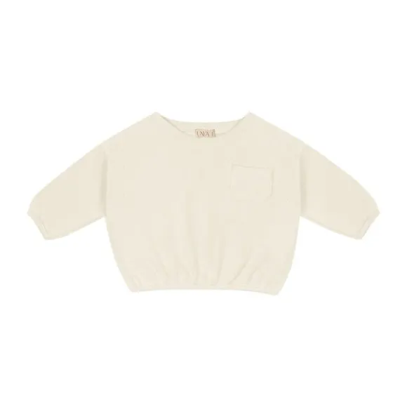 UAUA Sweater - 3-6 Mnd - Crema