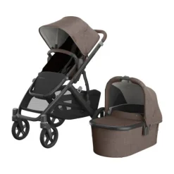 UPPAbaby VISTA V3 Kinderwagen Bundel - Evelyn | Dubatti by Römer Babysafe Pro Autostoeltje | Dubatti by Römer Vario Base 5Z