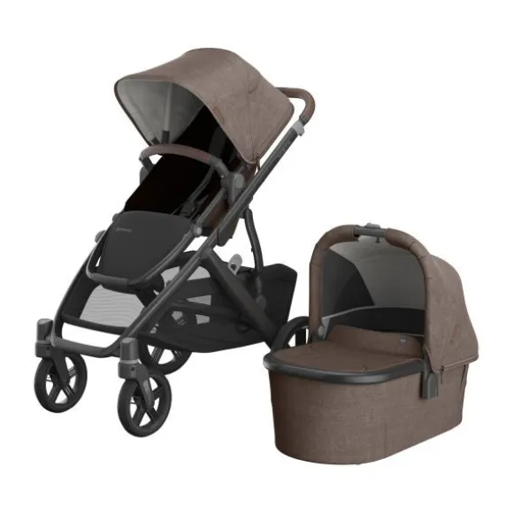 UPPAbaby VISTA V3 Kinderwagen Bundel - Evelyn | Dubatti by Römer Babysafe Pro Autostoeltje | Dubatti by Römer Vario Base 5Z