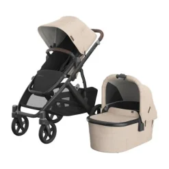 UPPAbaby VISTA V3 Kinderwagen Bundel - Evelyn | Dubatti by Römer Babysafe Pro Autostoeltje | Dubatti by Römer Vario Base 5Z