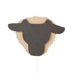 Van Tjalle en Jasper Schaap Muurlamp - Naturel / Black