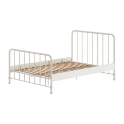 Vipack Bronxx Bed - 140 x 200 cm - Mat Blue Denim
