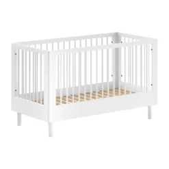 Vipack Forrest Babybed Met Ombouw - 70 x 140 cm - Beuk Wit