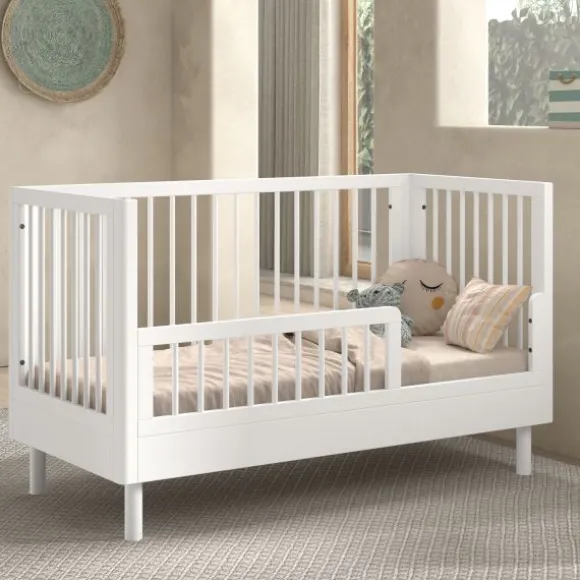 Vipack Forrest Babybed Met Ombouw - 70 x 140 cm - Beuk Wit