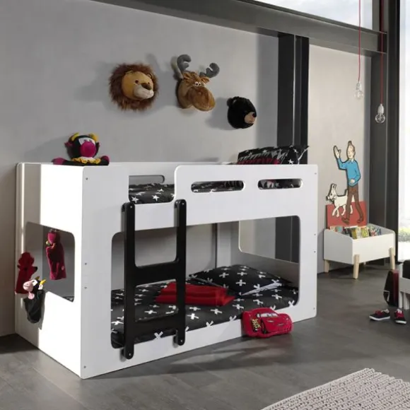 Vipack Luca Stapelbed Wit