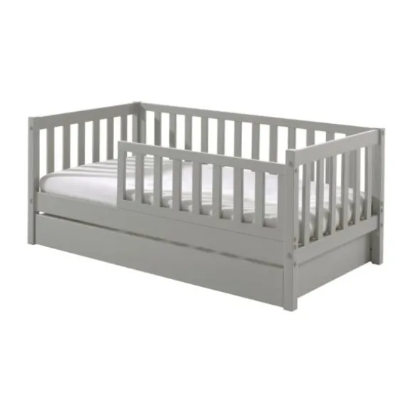 Vipack Toddler Ledikant Verticaal Grijs 70 x 140 Cm