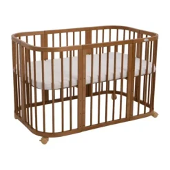 Waldin Oval Combibed 7‑in‑1 - Natural inclusief matras