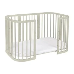 Waldin W2 Combibed 7‑in‑1 - Natural inclusief matras