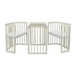 Waldin W2 Combibed 7‑in‑1 - Natural inclusief matras