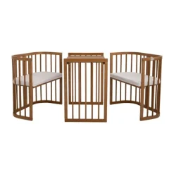 Waldin W2 Combibed 7‑in‑1 - Natural inclusief matras