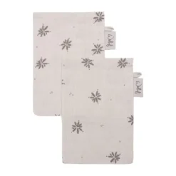 Witlof For Kids Little Charm Hydrofiel Washand - 2-Pack
