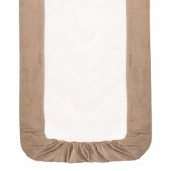 Witlof For Kids Velvet Rib Tuck-Inn Ledikantdeken - Soft Sand