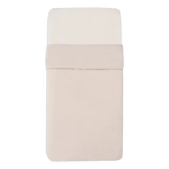 Witlof For Kids Velvet Rib Tuck-Inn Wiegdeken - Soft Sand