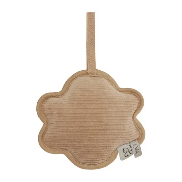Witlof For Kids Velvet Rib Knuffeldoekje Wolk - Soft Sand