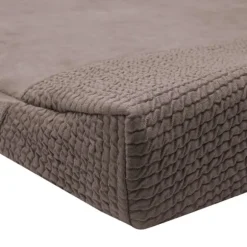 Witlof for kids Waves Aankleedkussenhoes - 70 x 50 cm - Warm Grey