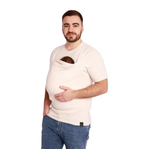 Womboo Buidelshirt - Man - Maat S - Soft Beige