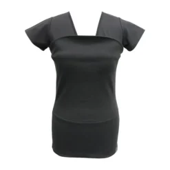 Womboo Buidelshirt - Vrouw - Maat S - Zwart