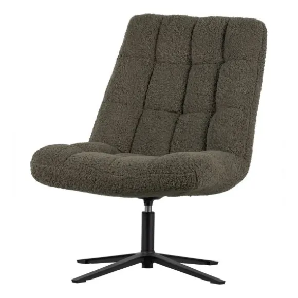 Woood Draaifauteuil - Job - Teddy Groen