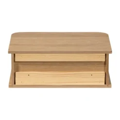 Woood Jena Hangend Nachtkastje - Hout Naturel